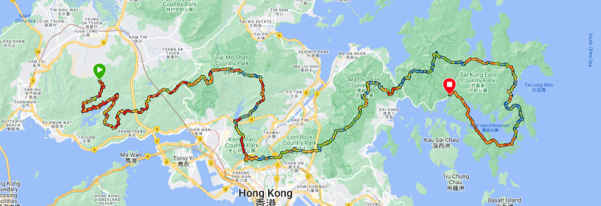 逆走105 | 本地 | 旅遊 露營 跑山 跑步 運動 水上活動 | Hidy Chan | hidychan.com