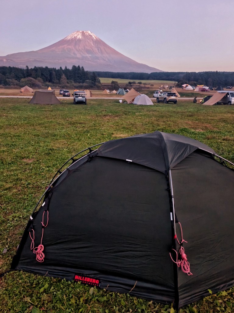朝霧高原 (露營) | 六條蛋散富士山自駕遊 | 旅遊 露營 跑山 跑步 運動 水上活動 | Hidy Chan | hidychan.com