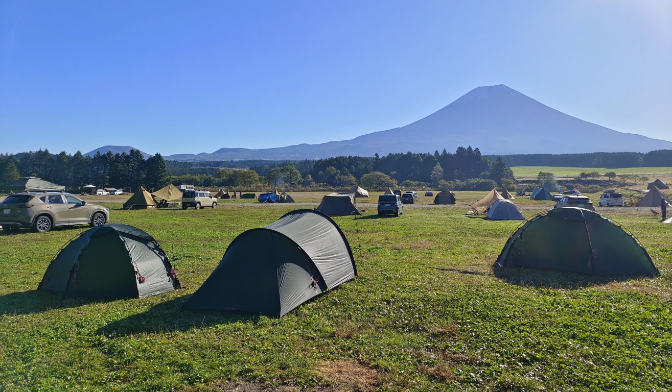 朝霧高原 (露營) | 六條蛋散富士山自駕遊 | 旅遊 露營 跑山 跑步 運動 水上活動 | Hidy Chan | hidychan.com