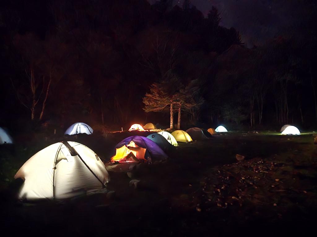 D1: 德沢山莊>橫尾山莊 | 槍ヶ岳 • 名古屋 • 伊勢 • 志摩 | 旅遊 露營 跑山 跑步 運動 水上活動 | Hidy Chan | hidychan.com