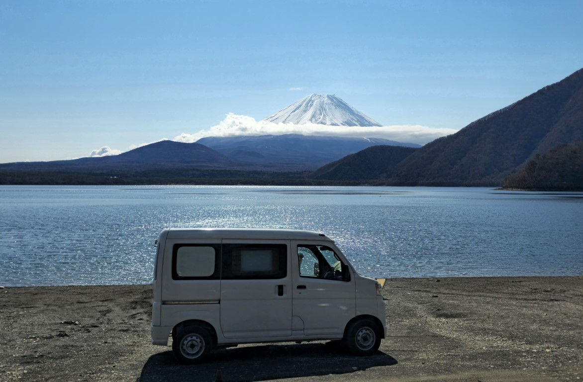 本栖湖 | 首次自駕Camper Van | hidychan.com